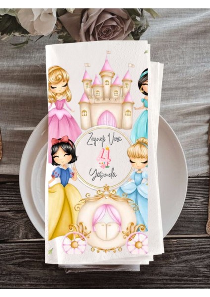 Doğum Günü Baskılı Peçete 15 Adet