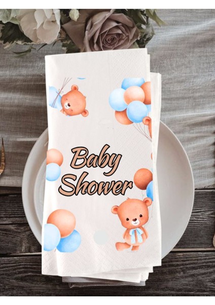 Baby Baskılı Peçete 20 Adet