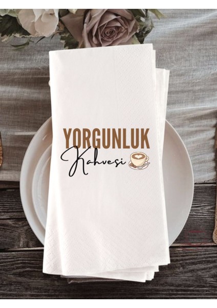 Günün Kahvesi Baskılı Peçete 20 Adet
