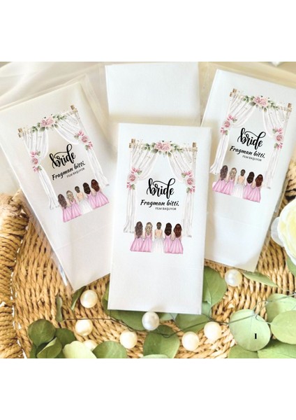 Bride Baskılı Peçete 20 Adet