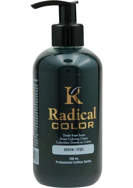 Radical Color Krem Boya Yeşil 250ML
