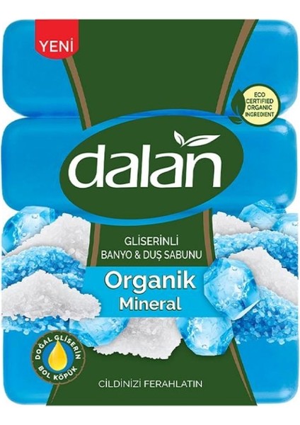 Banyo Sabunu Gliserinli Organik Mineral 4x150 gr
