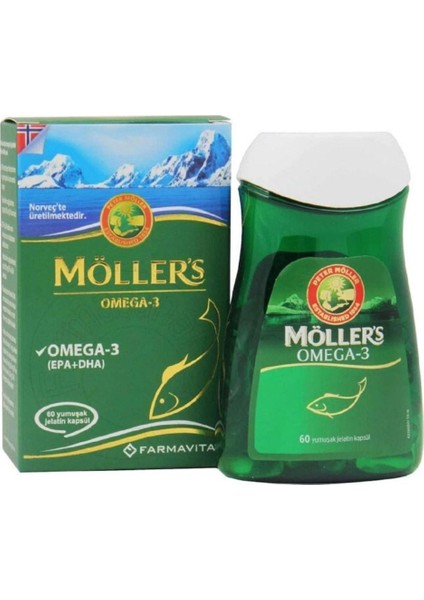 Möllers Omega-3 60 Kapsül