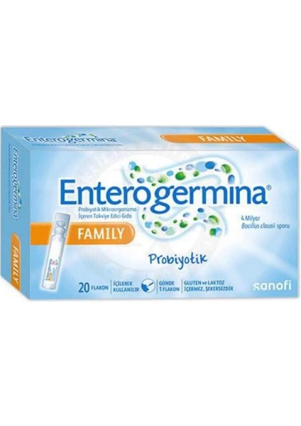 Enterogermina Probiyotik Family 5ml x 20 Flakon