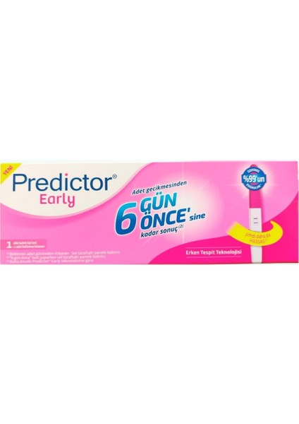 Predictor Early Gebelik Testi