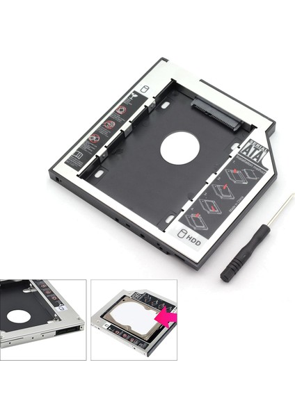 Notebook Kizak Kutu HDD SSD 12.7mm Sata GAB-HC127