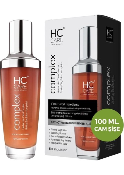 Hc Care Complex Bitkisel Saç Bakım Kompleksi 100ML