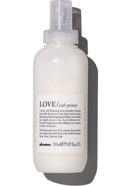 Love Curl Primer Dalgalı Saç Nemlendirici Süt 150ML