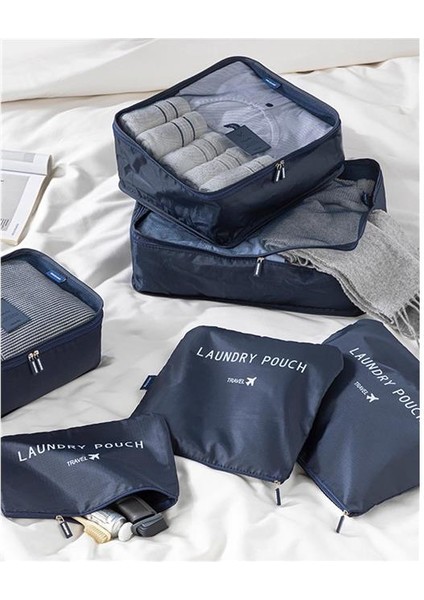 Blare 6'lı Organizer Set Lacivert