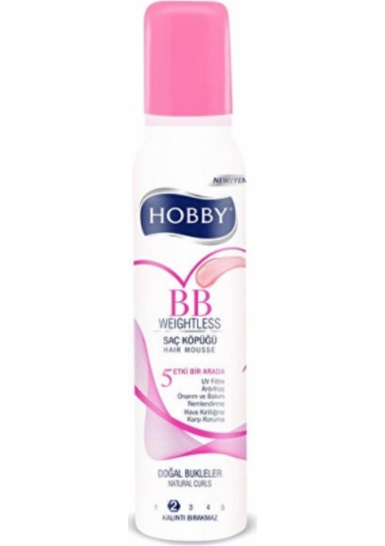Hobby Bb Onarıcı Etkili Saç Köpüğü 150ML