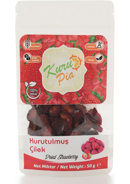 Kurutulmuş Çilek 50 gr