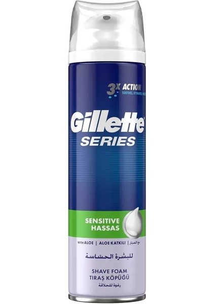 Series Traş Köpüğü Sensitive 250ML