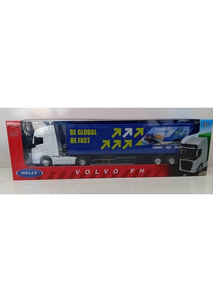 Dianomi Welly 1:64 Ölçek Volvo Fh Dorseli Tır// Küçük Boy Ürün Ölçülerine Dikkat Ediniz ( Açıklama Bölümünde) modelleri