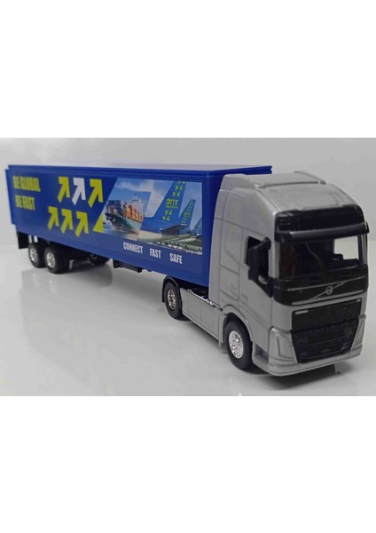 Dianomi Welly 1:64 Ölçek Volvo Fh Dorseli Tır// Küçük Boy Ürün Ölçülerine Dikkat Ediniz (Açıklama Bölümünde)