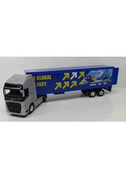 Dianomi Welly 1:64 Ölçek Volvo Fh Dorseli Tır// Küçük Boy Ürün Ölçülerine Dikkat Ediniz (Açıklama Bölümünde) modelleri