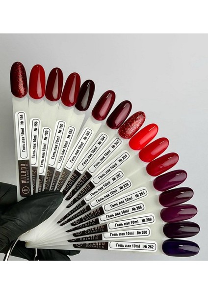 Kalıcı Oje Klasik Seri No: 207 10ml Renk: Kırmızı Spinel