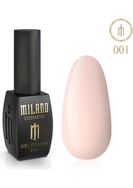 Kalıcı Oje Klasik Seri No: 001 10ml Renk: Bej Şeftali