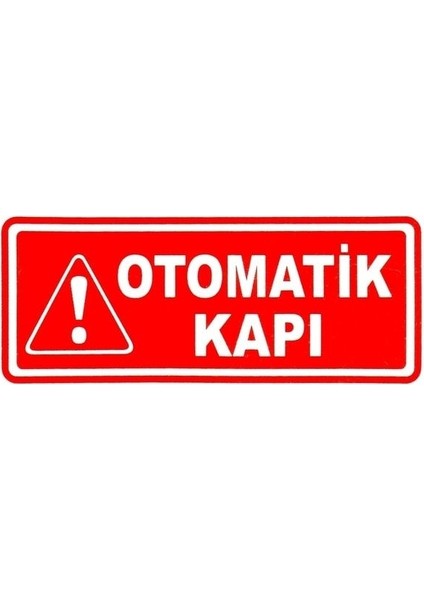 Sticker Otomatik Kapı Sticker