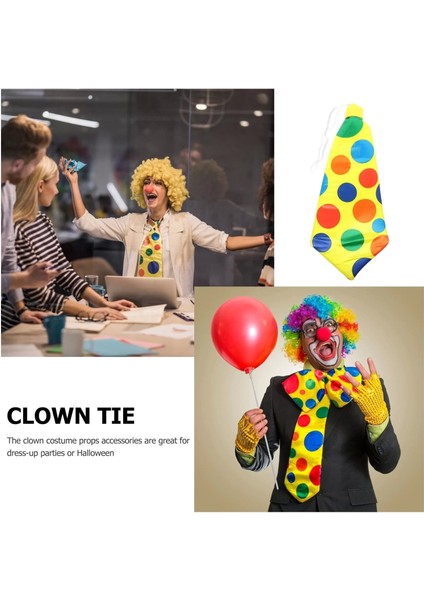 Palyaço Kravatı Lastikli Geniş Kesim 17X37 cm indirimleri