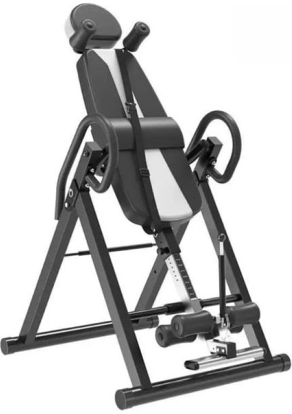 Ters Duruş Sehpası, Inversiyon Terapi Aleti, Baş Aşağı Duruş Egzersiz Standı Inversion Therapy Siyah