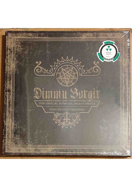 Dimmu Borgir - Puritanical Euphoric Misanthropia Plak ( 3 LP & Box ) - Açıklamayı okuyunuz