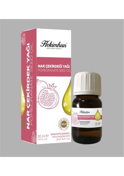 Nar Çekirdeği (Sabit) Yağı 20 ml