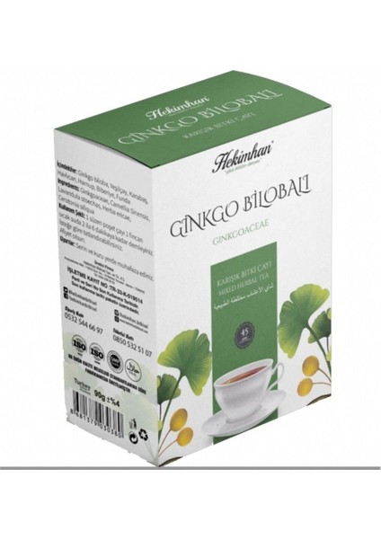 Gingo Bılobalı Karışık Çay 45'li Süzen Poşet