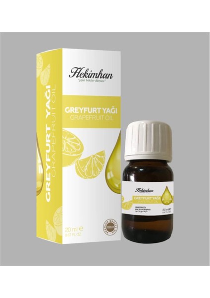 Greyfurt (Uçucu) Yağı 20 ml