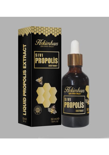 Sıvı Propolis Ekstrakt (Su Bazlı) 50 ml