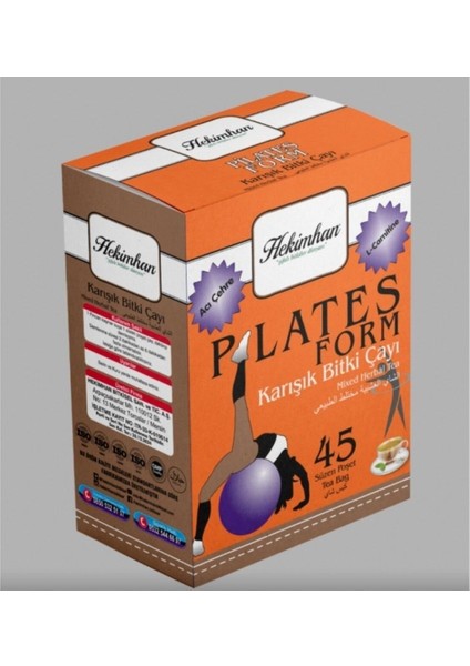 Pilates Form Karışık Çay 45'li Süzen Poşet
