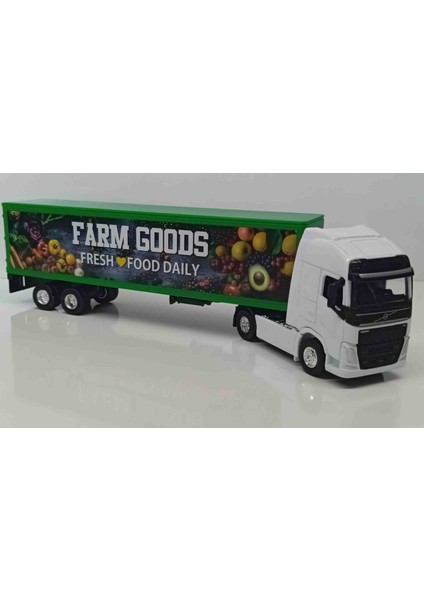 Dianomi Welly 1:64 Ölçek Volvo Fh B Dorseli Tır/// Ölçülerine Dikkat Ediniz Açiklama Bölümünde