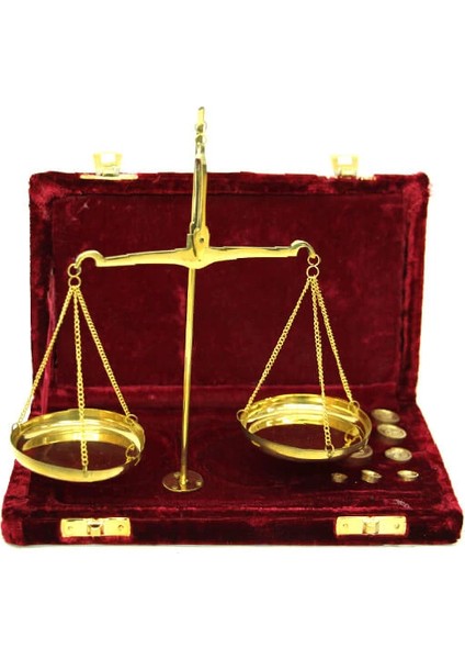 Terazi 100GR. Kadife Kutulu