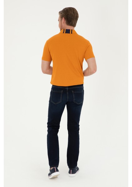 RC-LACOPO24Y Us Polo Assn Erkek Jean Pantolon 1815821 Koyu Mavi fırsatları