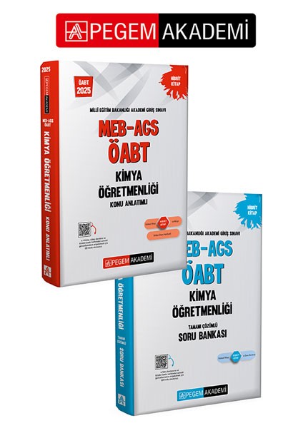 2025 Meb-Ags-Öabt Kimya Öğretmenliği Konu Anlatımlı