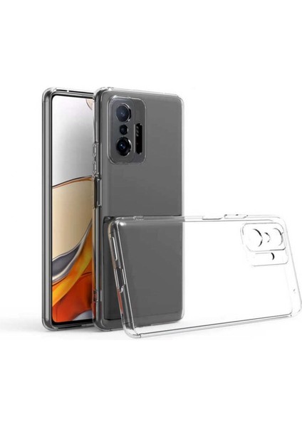 Xiaomi Mi 11T Pro Kılıf Lüx Şeffaf Silikon Kılıf