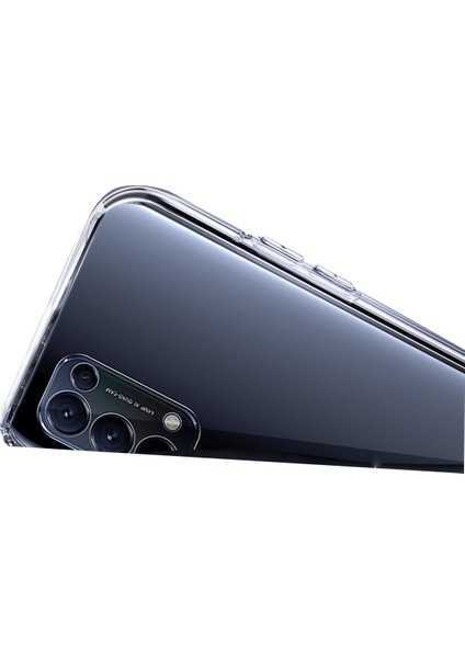 Şeffaf Kılıf Oppo Reno 5 Kılıf Lüx Şeffaf Silikon