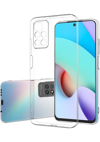Şeffaf Kılıf Xiaomi Redmi 10 2022 Kılıf Lüx Şeffaf Silikon