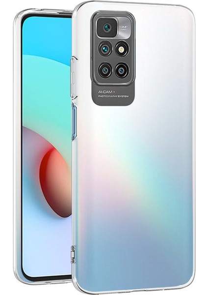 Şeffaf Kılıf Xiaomi Redmi 10 2022 Kılıf Lüx Şeffaf Silikon
