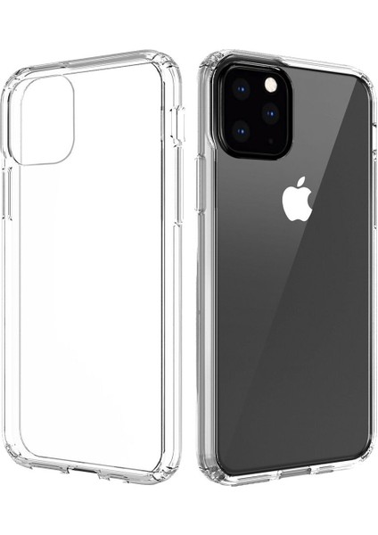 iPhone 11 Pro Kılıf Lüx Şeffaf Silikon Kılıf
