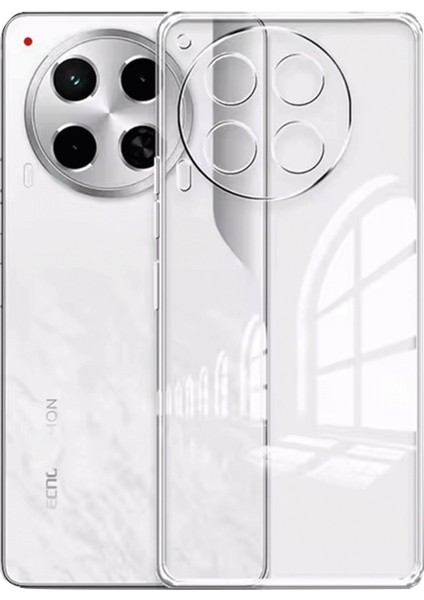 Şeffaf Kılıf Tecno Camon 30 Kılıf Lüx Şeffaf Silikon