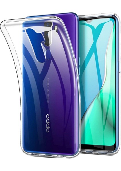Şeffaf Kılıf Oppo A9 2020 Kılıf Lüx Şeffaf Silikon