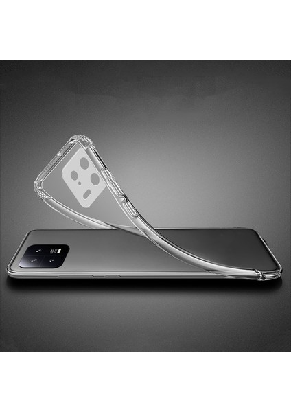 Xiaomi Mi 13 Kılıf Lüx Şeffaf Silikon Kılıf