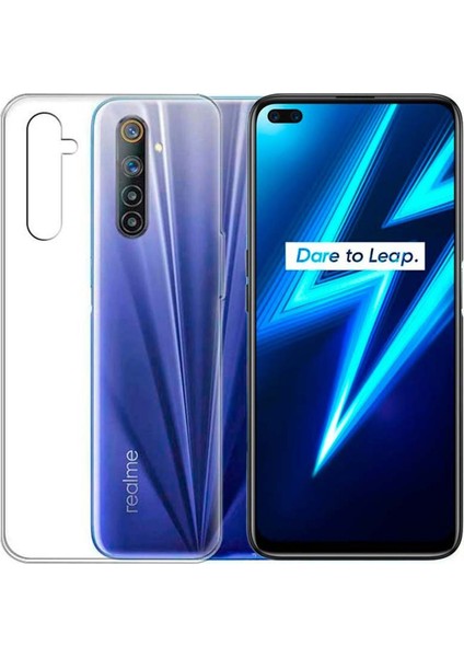 Şeffaf Kılıf Realme 6 Pro Kılıf Lüx Şeffaf Silikon - Şeffaf