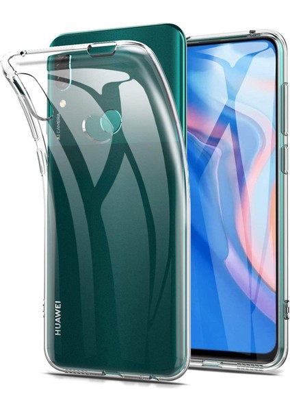 Huawei Y9 Prime 2019 Kılıf Lüx Şeffaf Silikon Kılıf