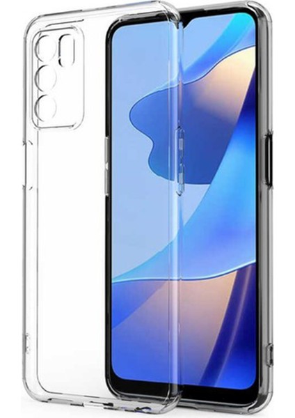 Şeffaf Kılıf Oppo A16 Kılıf Lüx Şeffaf Silikon
