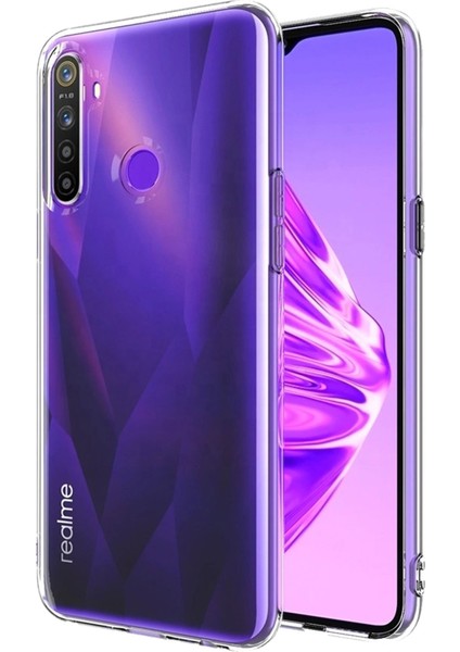 Şeffaf Kılıf Realme 6i Kılıf Lüx Şeffaf Silikon