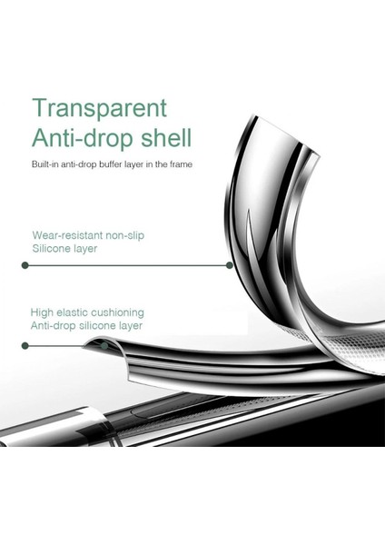 Xiaomi Redmi 9t Kılıf Lüx Şeffaf Silikon Kılıf modelleri