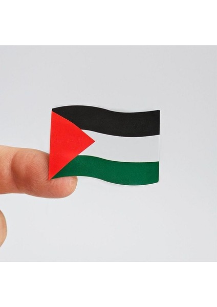 Filistin Temalı Etiket Sticker Seti 10'lu - Free Palestine Sticker Laptop Telefona Uygun modelleri