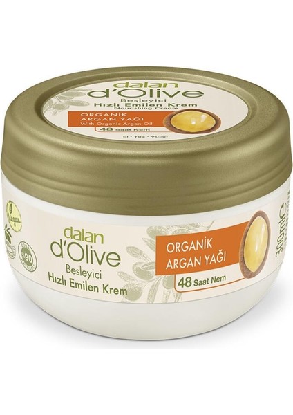 Dalan D'olive Organik Argan Yağı Kremi 300ML