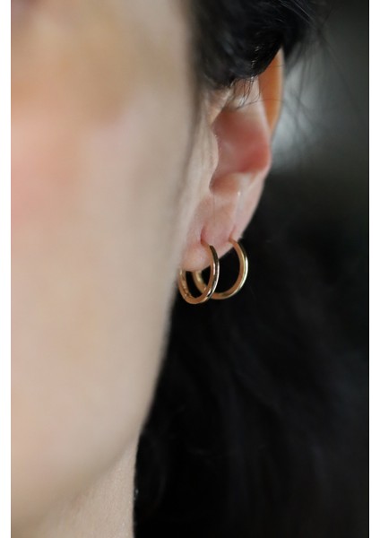 14 Ayar Altın Halka Küpe fiyatları